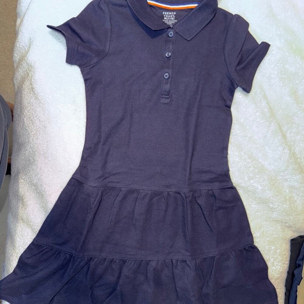Girls polo dress - 7/8